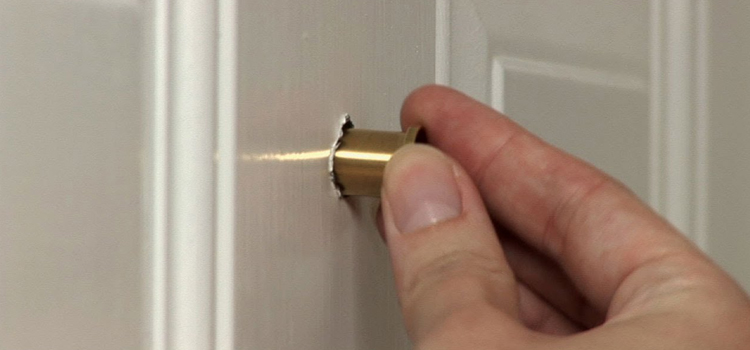 peephole door repair in Ceres
